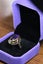 Amethyst Ring 14kt Gold Art Noveau Carousel 5