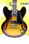 EPIPHONE BY GIBSON - ES335 Vintage Sunburst Semi-hollow Electric Guitar in Case Carousel 3