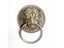 1pc Antique Brass Lion Head Door Knocker Auspicious Small Pull Ring Solid Wood Carousel 4