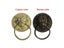 1pc Antique Brass Lion Head Door Knocker Auspicious Small Pull Ring Solid Wood Carousel 8
