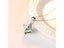 CZCITY Charm Square Emerald Green Gemstone 925 Sterling Silver Pendant Necklace Carousel 6