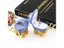 1 Piece Lovely Velvet Jewelry Box Container Wedding Ring Box For Earrings Carousel 3