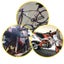 50 PCS Camping Travel Stickers Wilderness Adventure Outdoor Landscape Carousel 7
