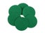 Set Of 6 Green Air Hockey Pushers Felt Pads 3 Sizes Air Hockey Accessories Carousel 6