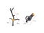 Foldable Portable Alto Tenor Saxophone Stand Sax Tripod Holder Instrument Carousel 5