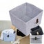 Organizer Laundry Bag Shelf Box Closet Toy Hamper Perfect Felt Storage Basket Carousel 1