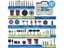 287PCS Abrasive Rotary Tool Accessories Set For Dremel Carousel 4