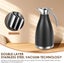 Thermal Coffee Carafe Insulated Stainless Steel Double Walled Vacuum Flask Cof Carousel 2