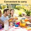 Clear Milk Carton Water Bottle Square Milk Bottle Portable Transparent Juice B Carousel 4