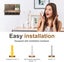 Key Holder for Wall with 5 Key Hooks Decorative Key and Mail Holder with Shelf Carousel 6
