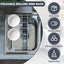 Expandable Roll Up Dish Drying Rack Over The Sink Drying Rack Sink Kitchen Cov Carousel 3