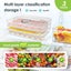 meat containers Meat Fridge Storage Containers 3 Layer Bacon Storage Cont Carousel 3