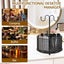 Kitchen Utensil Holder Utensil Caddy Rotating Cutlery Organizer Silverware Org Carousel 6
