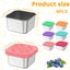 6 Pcs Salad Dressing Container Sets 2oz Small Condiment Containers and Lids Re Carousel 7