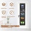 Over the Door Organizer Storage with 5 Pockets Stuffed Animal Storage Door Han Carousel 3