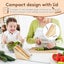 2 Pcs Triangle Sandwich Container Triangle Sandwich Box Reusable Sandwich Box Carousel 3