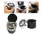 Smokeless Metal Steel Ashtrays For Cigarettes With Covered Push Lid Carousel 3