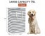 Two-pack set of large, free-standing laundry hampers with handles. Carousel 3