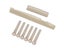 Portable 6-String Guitar Bridge Pins Saddle Nut Acoustic Cattle Tailpiece Carousel 5