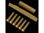 Portable 6-String Guitar Bridge Pins Saddle Nut Acoustic Cattle Tailpiece Carousel 7