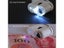 60X LED Jewelry Magnifying Glass Microscope With Cell Phone Clip UV Light Carousel 6