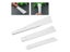 White Plastic Cow Leather Scraper DIY Handmade Sewing Leather Crafts Tool Apply Carousel 8