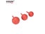 30/60/90ml Lab Laboratory Tool Red Rubber Suction Ear Washing Syringe Squeeze Carousel 4