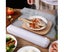Adjustable Food Wrap Cutter Kitchen Cling Film Dispenser with Slide Cutter Carousel 6