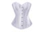 Caudatus New Women Satin Sexy Bustier Top Vintage Lace Up Boned Bridal Corset Carousel 6