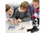 Kids Microscope Kit Science Lab LED 100-1200X Biological Microscope Home School Carousel 4