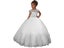 Puffy Flower Girl Dresses Hot Selling Layers Satin Bow Kids Princess Dress Bow Carousel 4