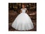 Puffy Flower Girl Dresses Hot Selling Layers Satin Bow Kids Princess Dress Bow Carousel 1