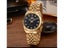 CHENXI Luxury Couple Watch Golden Stainless Steel Quartz Wristwatch For Women Carousel 6