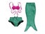 Fancy Cosplay Costume 3pcs Girl Child Birthday Holiday Gift Mermaid Tail Carousel 6