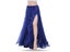 Royal Blue Belly Dance Skirts Oriental Double High Slits Belly Dance Costume Carousel 3