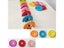 30PCS 35mm Mushroom Hole Loose Leaf Ring For DIY Binder Notebook Carousel 2
