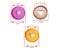 30PCS 35mm Mushroom Hole Loose Leaf Ring For DIY Binder Notebook Carousel 6