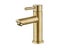 Bathroom Faucet Solid Brass Single Handle Deck Mounted Brushed Gold Tap Carousel 6