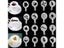 16Pcs Mold Coffee Milk Cake Cupcake Stencil Template Coffee Barista Cappuccino Carousel 7