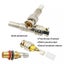 PEGATAH Male Solderless Camera Cables BNC Connector For Cctv Camera System Carousel 4