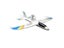 Luminous USB Charging Electric Hand Throwing Glider DIY Model Toy For Kids Gift Carousel 7