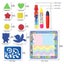 Coolplay Magic Water Drawing Mat Coloring Doodle Mat With Magic Pens Montessori Carousel 3