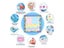 Coolplay Magic Water Drawing Mat Coloring Doodle Mat With Magic Pens Montessori Carousel 4