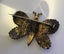 Rare Antique GEORGIAN Cut Steel Butterfly Brooch Carousel 5