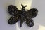 Rare Antique GEORGIAN Cut Steel Butterfly Brooch Carousel 7