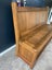 Church Pew with under seat storage Carousel 6