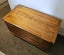 LARGE SOLID RIMU BLANKET BOX/CHEST - EXCELLENT CONDITION Carousel 3