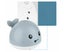 Childrens Kids Bathroom Automatic Whale Water Sprayer - White Carousel 3