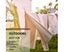 Retractable Clothesline PVC Wall Mount Clothes Line Retractable Laundry Line Carousel 5