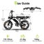V20 Pro Electric Bike, Up to 45Km/h and 50 Km Long-Range,Cool Gift Various Roads Carousel 5
